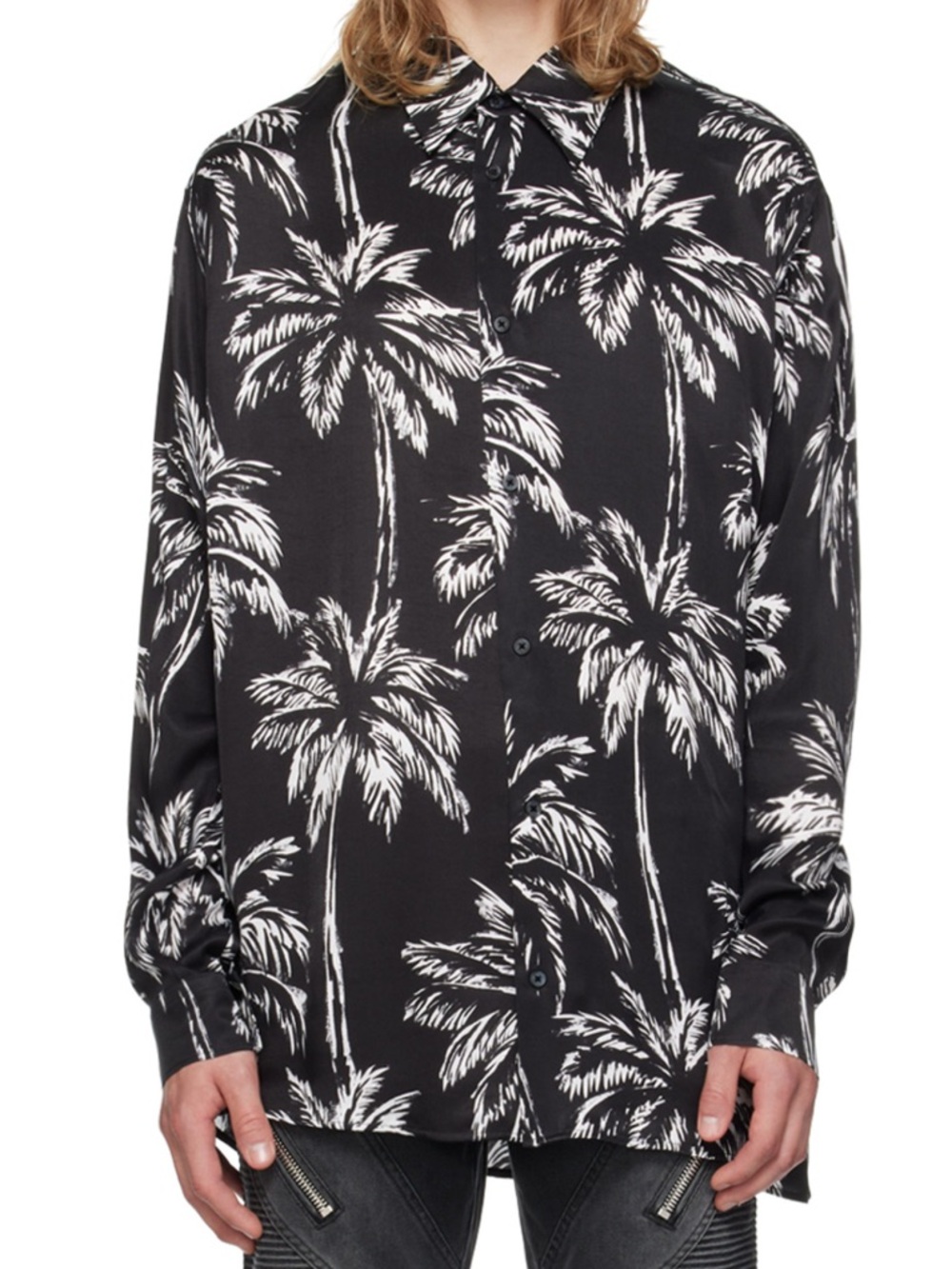 Balmain Floral Patterned Shirt